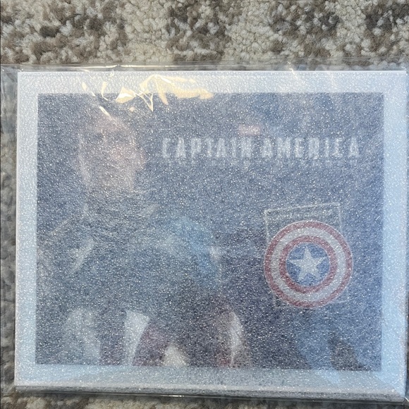 Marvel Captain America Shield Emblem Pin - Red, Blue, Silver - Picture 3 of 3